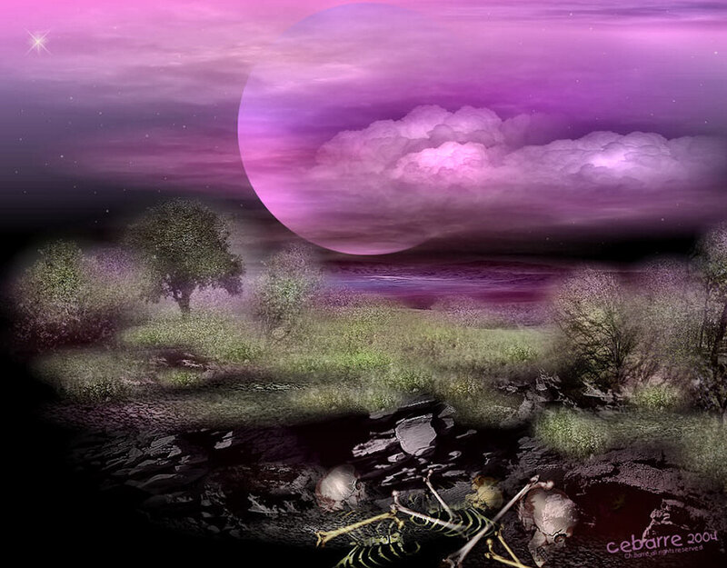Skeleton in a Field