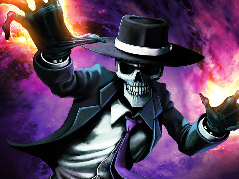 Skeleton in a Suit — Purple