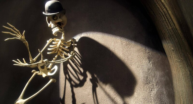 Skeleton in Bowler Hat