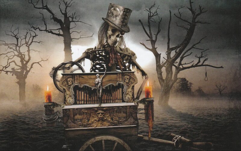Skeleton in Carriage