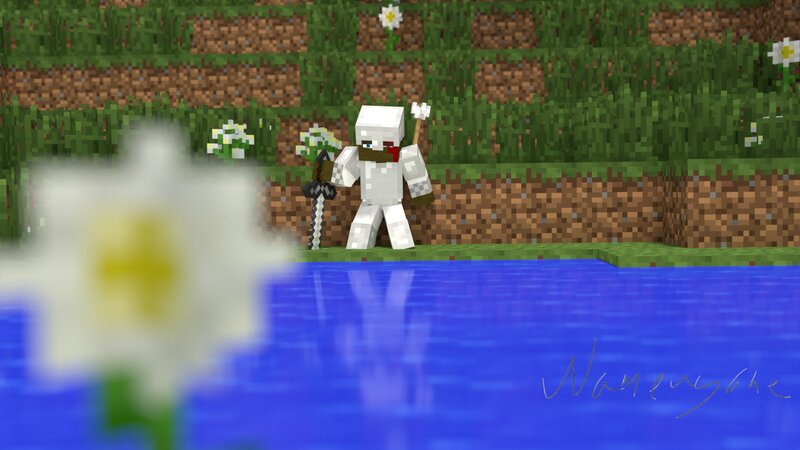 Skeleton in Grass