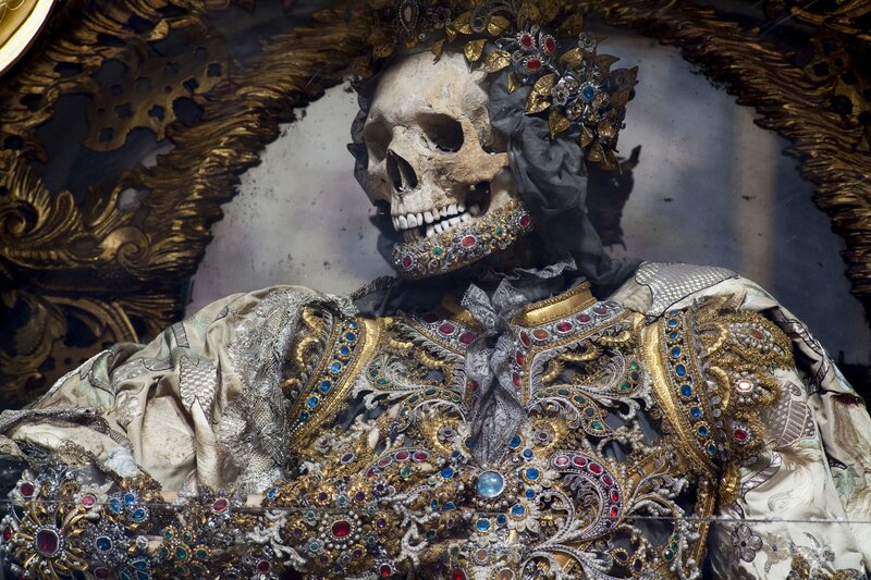 Skeleton in Ornate Costume