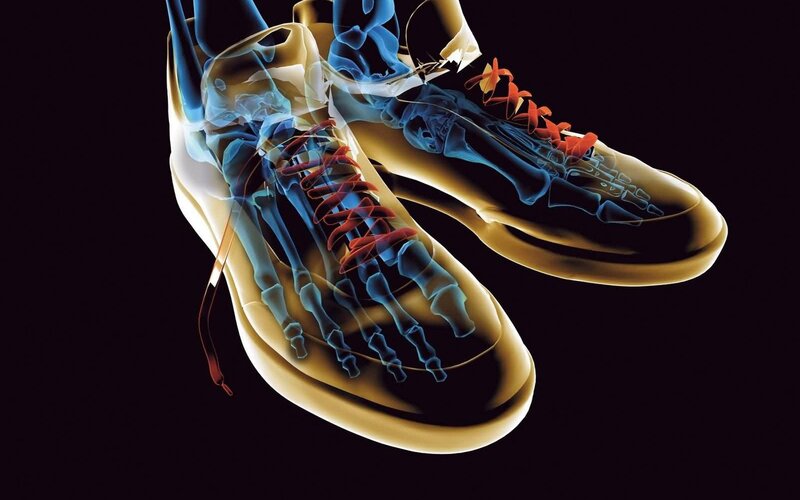 Skeleton in Sneakers