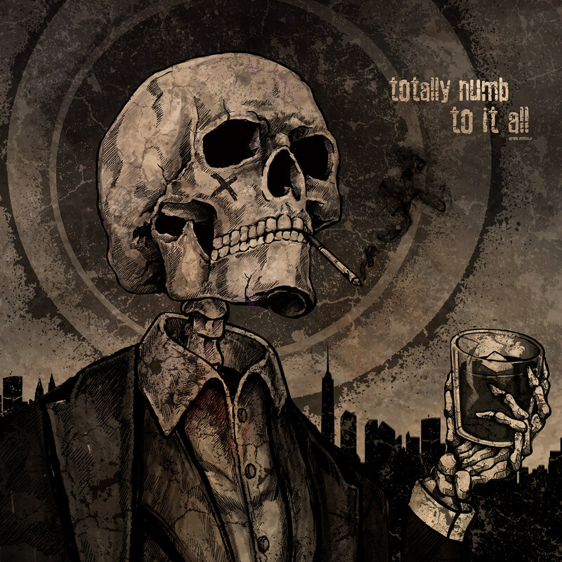 Skeleton in Suit — Brown