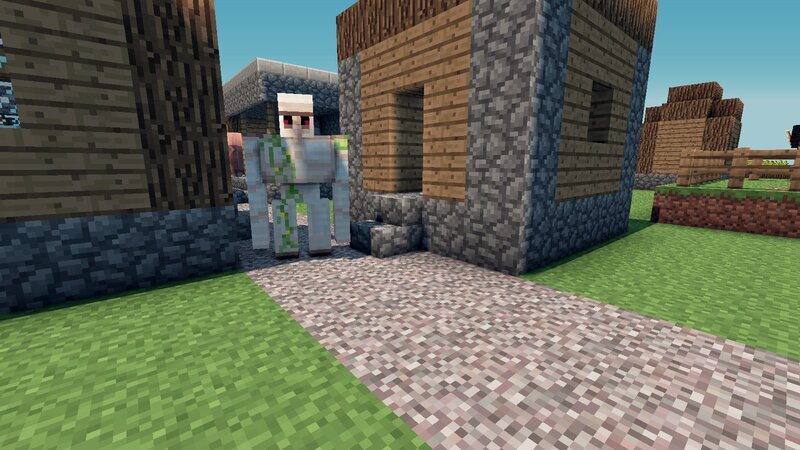 Skeleton in Village