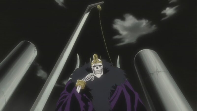 skeleton king with sword