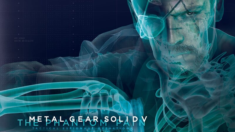 Skeleton of a Man — Blue