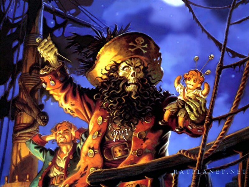 Skeleton Pirate Captain