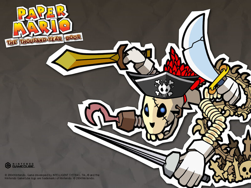 Skeleton Pirate Character — Gray