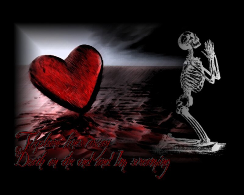 Skeleton Praying — Black