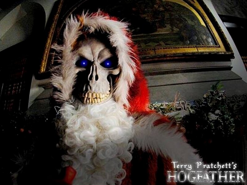 Skeleton Santa Claus
