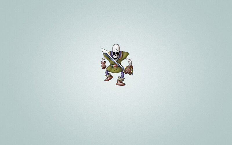 Skeleton Warrior — Green