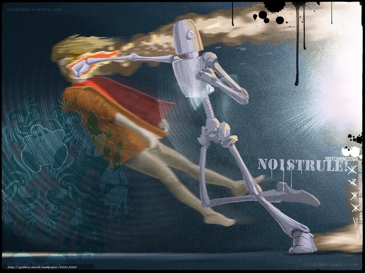 skeleton warrior in motion