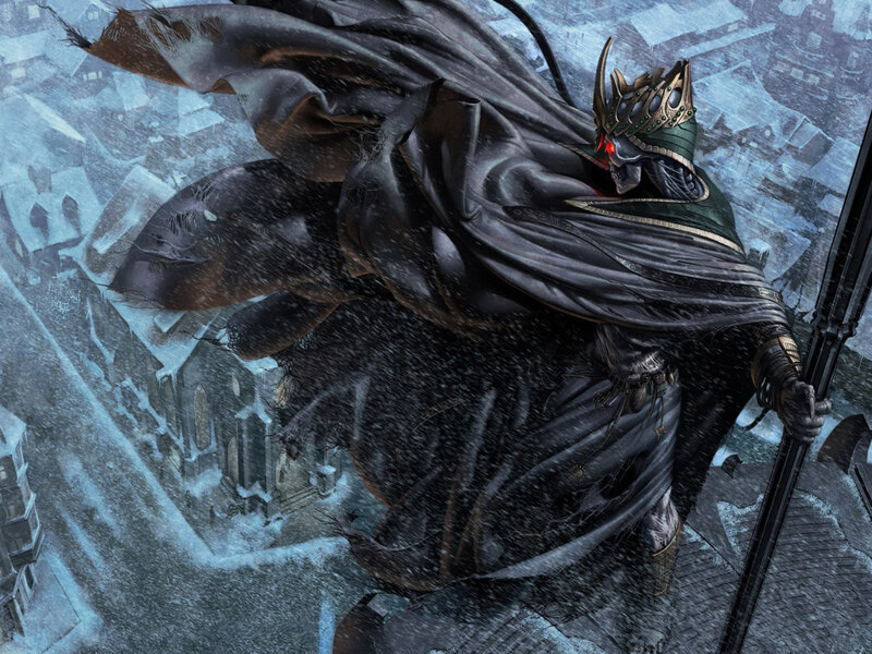 Skeleton Warrior in Snow
