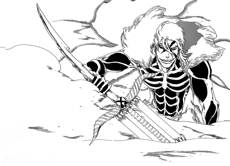 Skeleton Warrior with Sword — Black, Dramatic