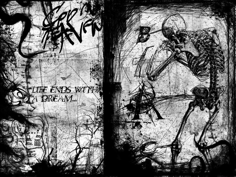 skeleton with scythe artwork