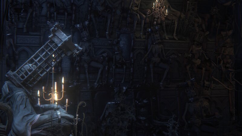 Skeletons in a Throne Room