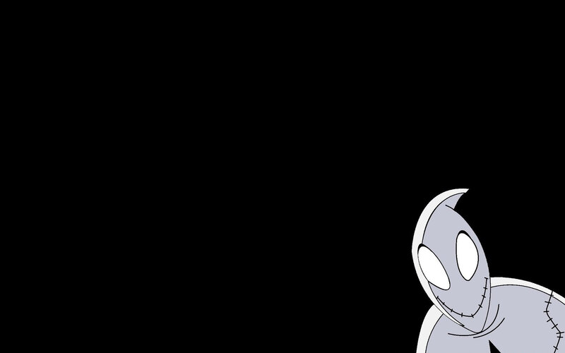 Skeletor character in dark background