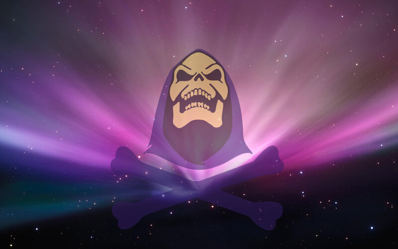 Skeletor pirate flag