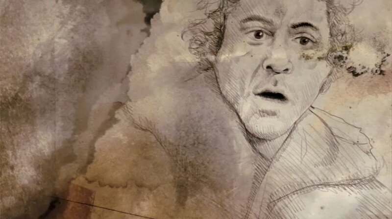 sketch of a man's face