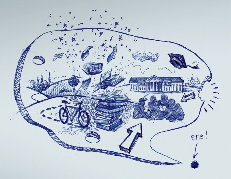 sketch of academic life