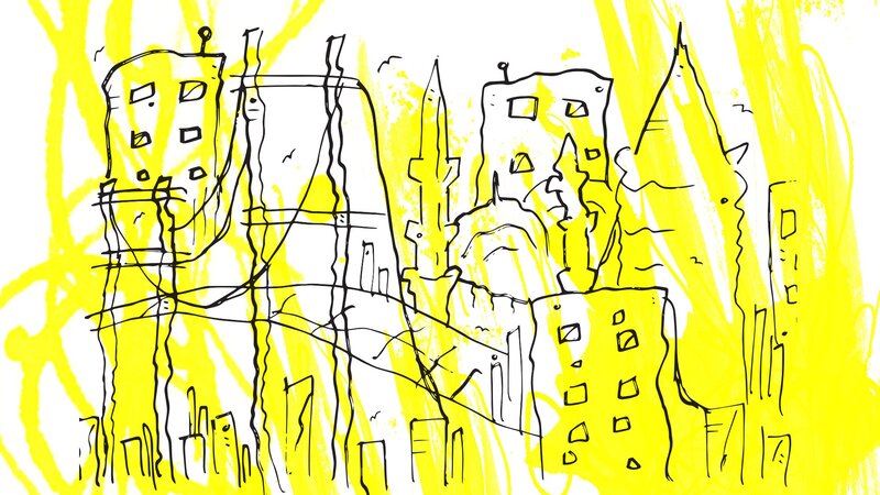Sketch of Cityscape