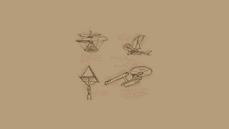 Sketches of Spacecraft