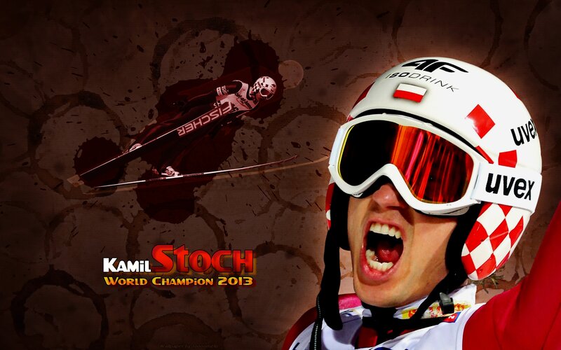 Ski Jumper in Action