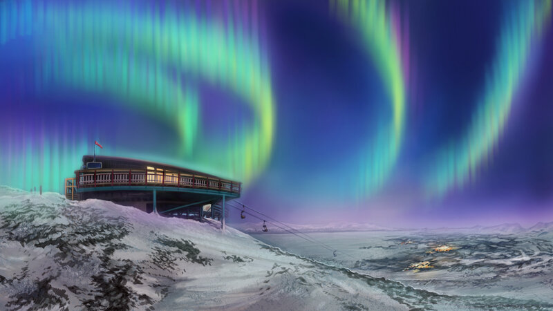 Ski Lift Station — Green