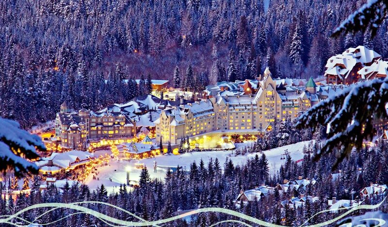 Ski Resort at Night