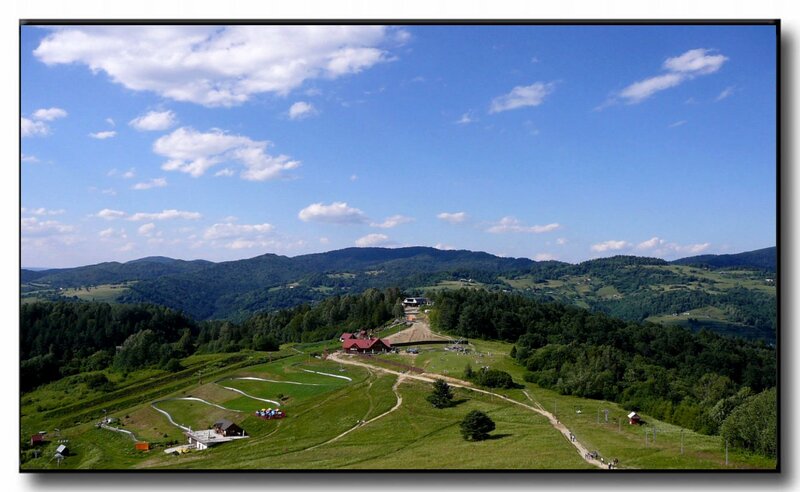 Ski Resort in Mountains