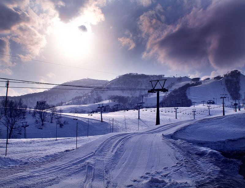 Ski Resort in Winter