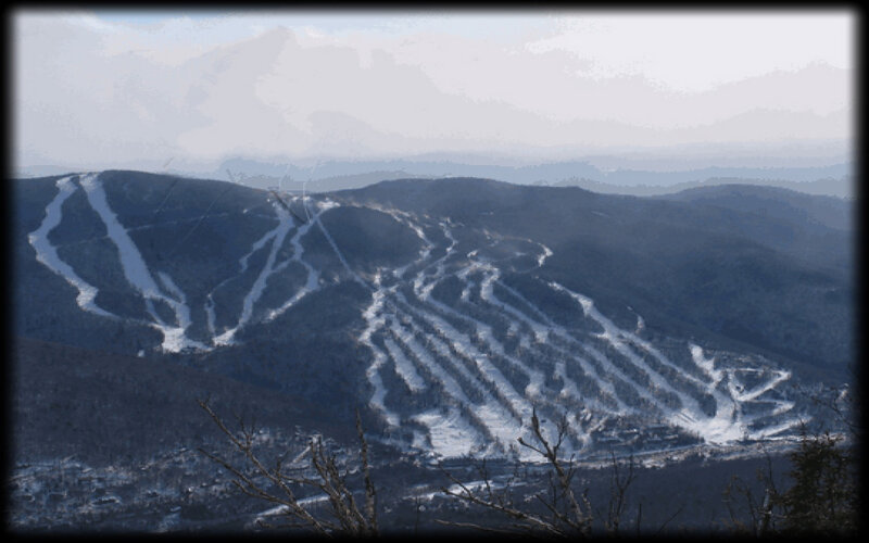 Ski Resort Mountain