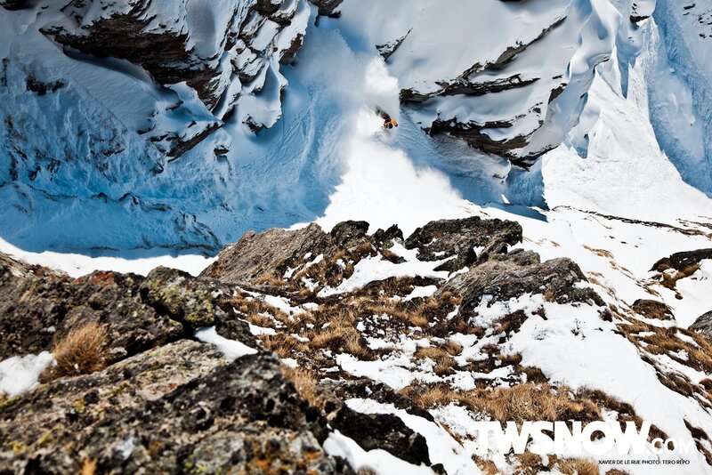Skier in Avalanche