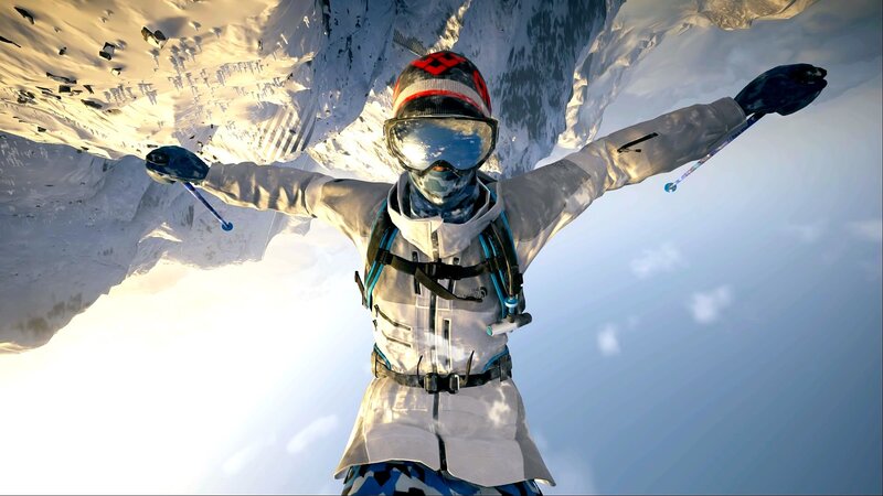 Skier in Freefall