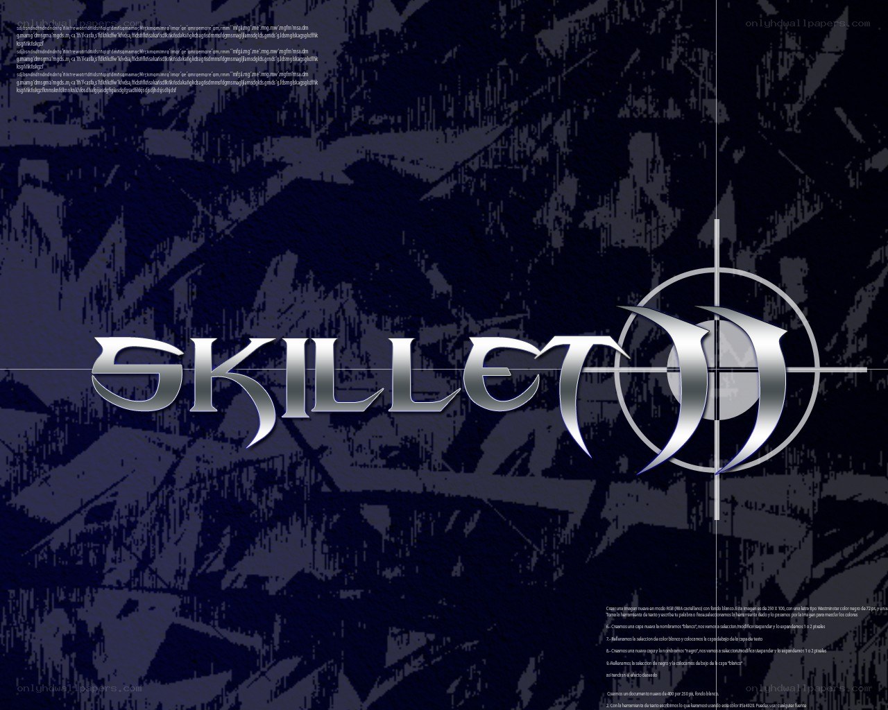 Skillet band logo with target