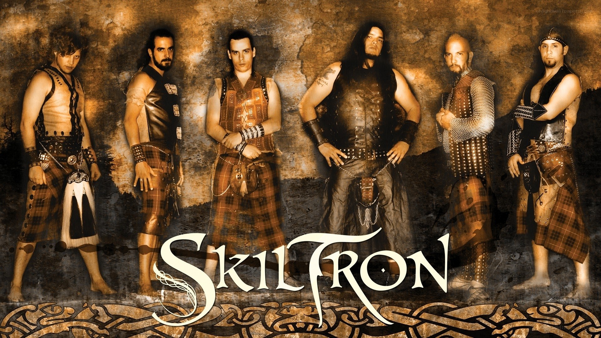 Skiltron band portrait