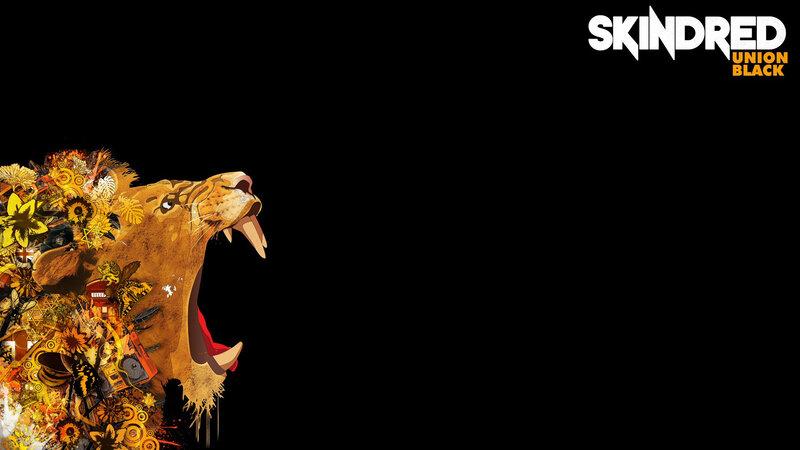 Skindred Union Black artwork