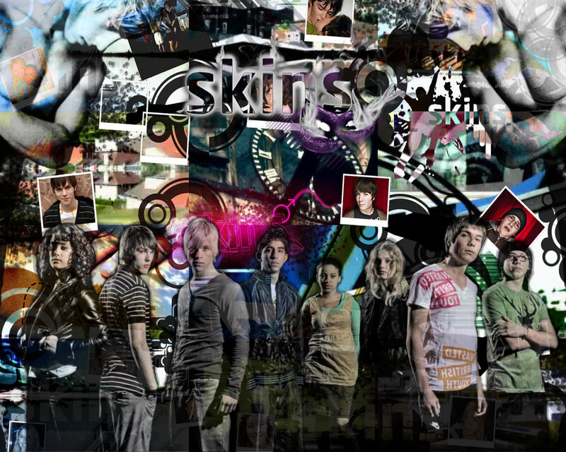 Skins TV show collage