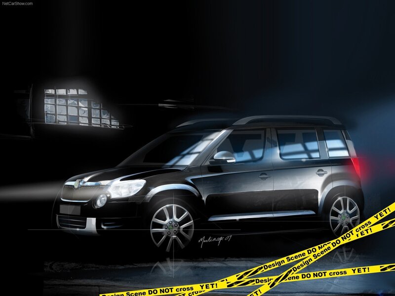 Skoda Concept Design Sketch