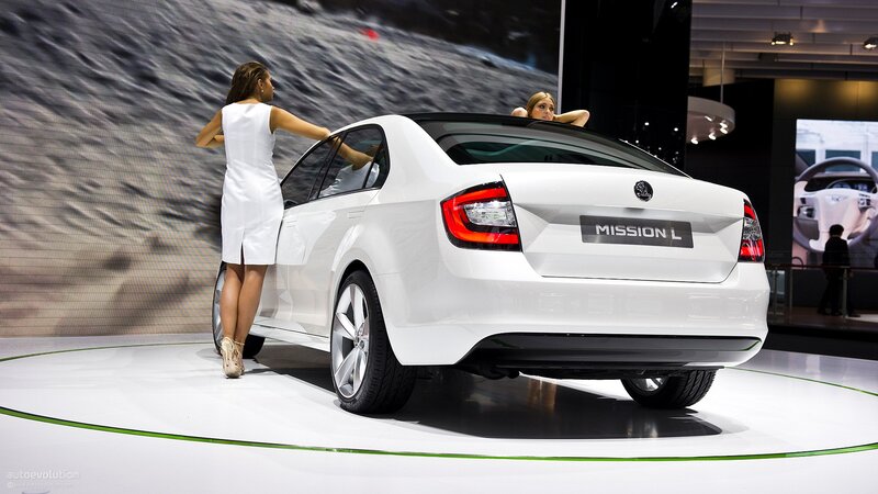 Skoda Mission L concept car