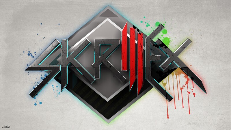 Skriix logo with graffiti art