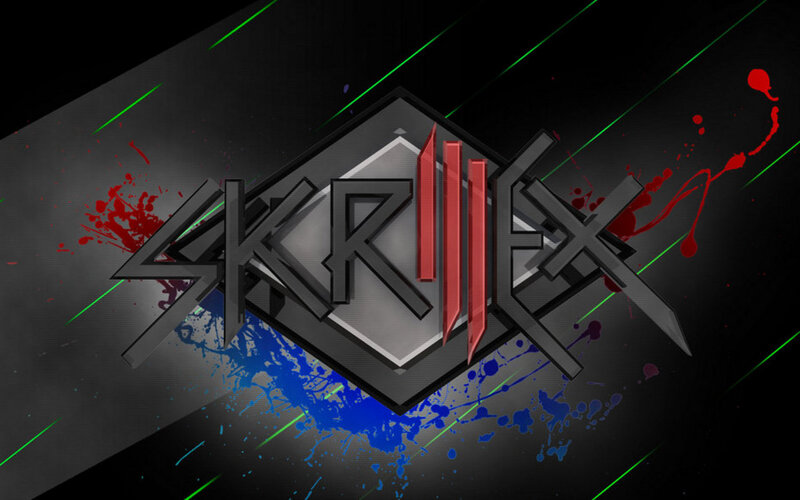 Skrillex Logo — Black, Aggressive