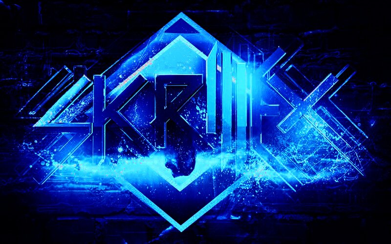 SKRILLEX Logo — Blue