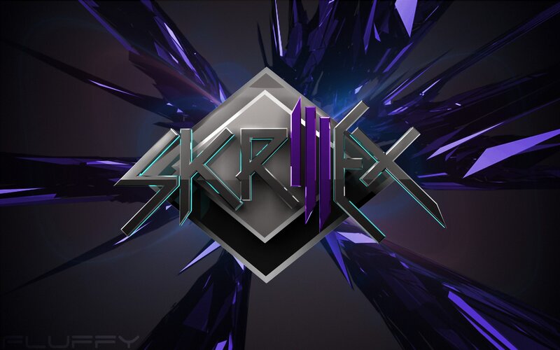 Skrillex Logo — Purple, Dramatic