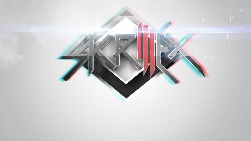 Skrillex Logo — White, Dramatic