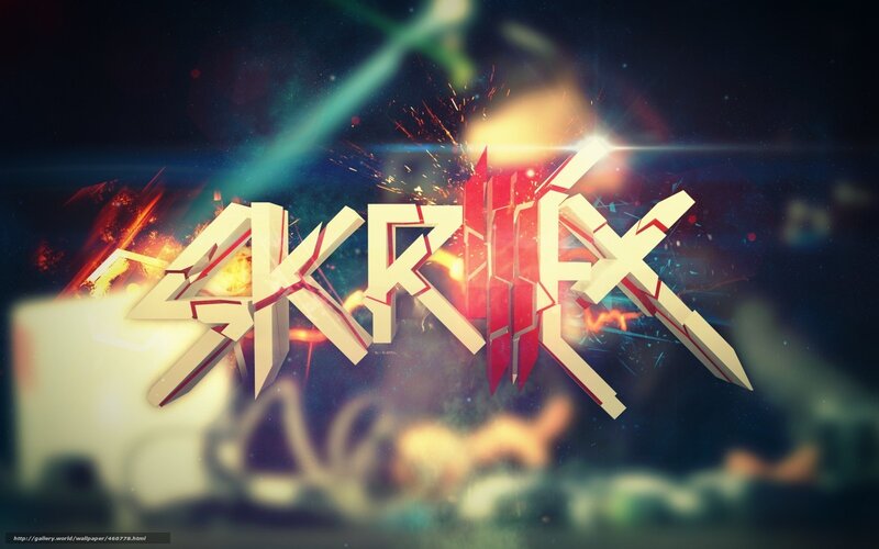Skrixx logo with explosion effect