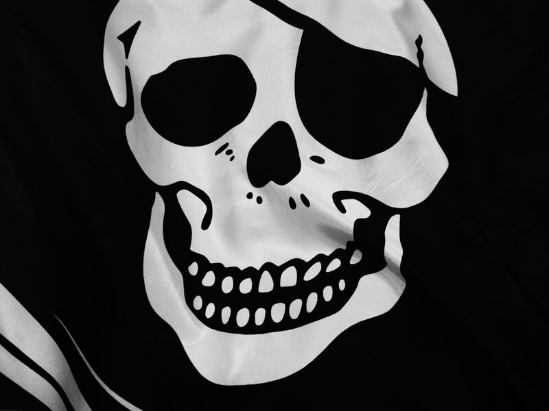 skull and crossbones flag
