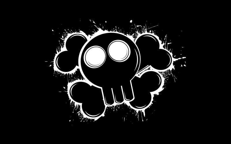 skull and crossbones logo