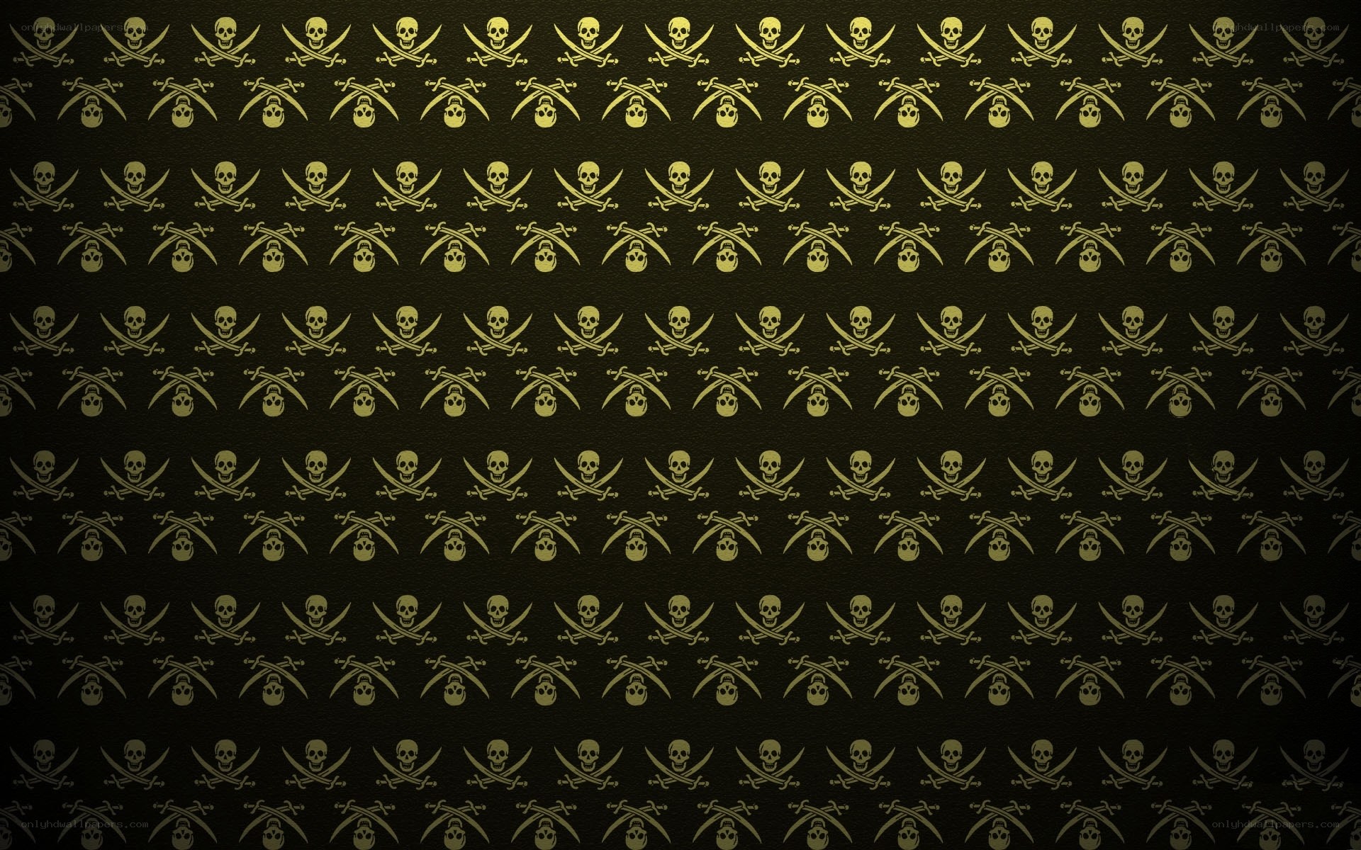 skull and crossbones pattern